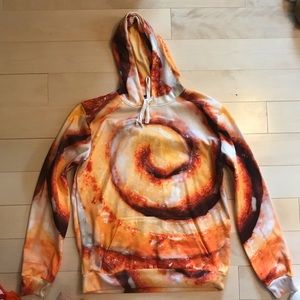 cinnamon roll hoodie